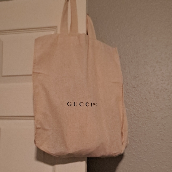 Gucci Handbags - Cloth Gucci Tote Bag 8/9